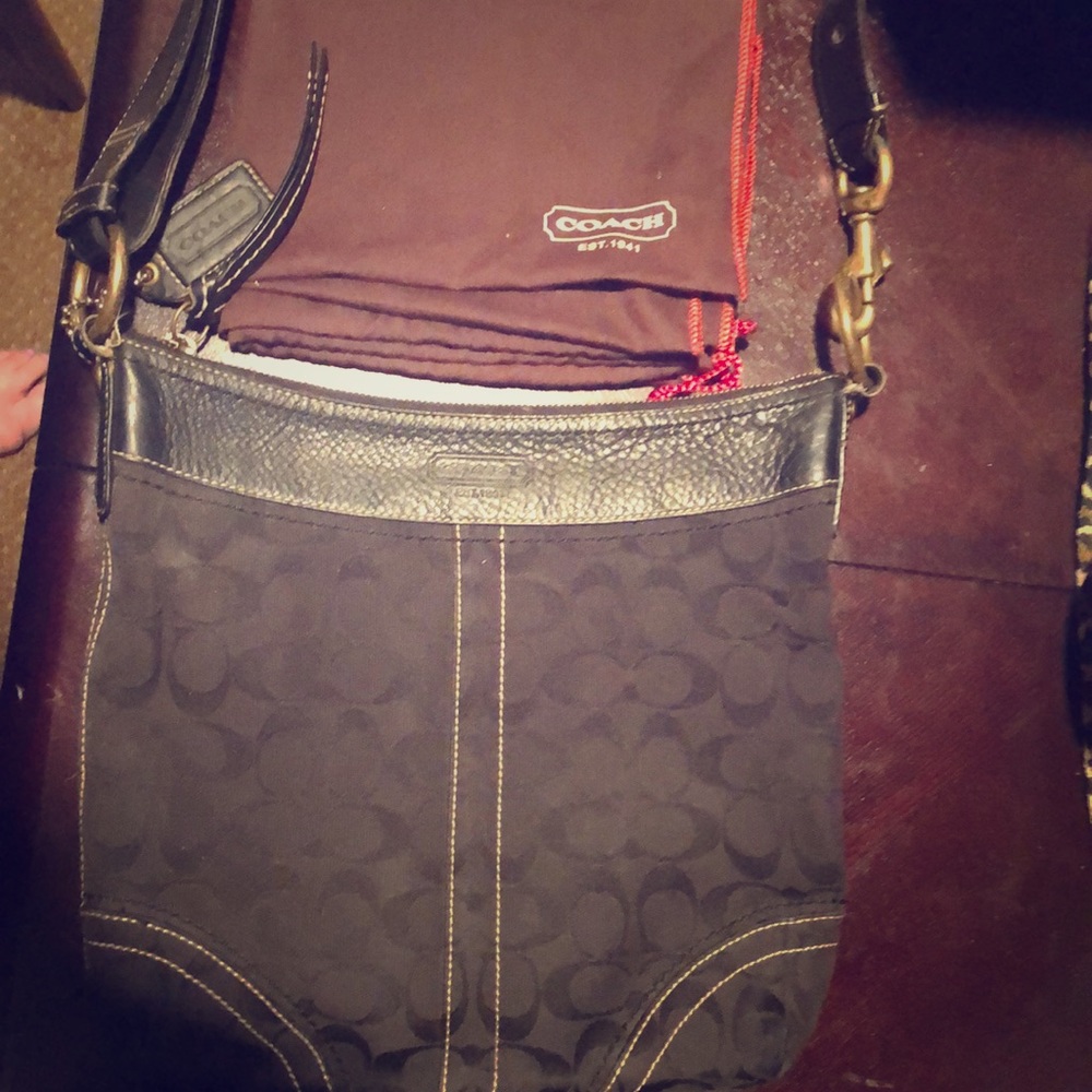 Coach Black shoulder bag